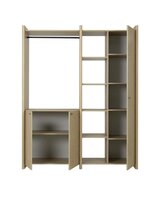 Galys kleding kast gerookt eiken look