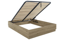 Inclusief scharnierende bodem