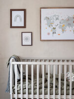 Vintage meegroei ledikant 70x140 cashmere