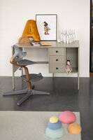 Vintage bureau 3 laden eucalyptus