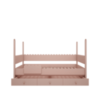 deelbaar tot 2 bedden en opberglade