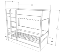 maten babushka stapelbed