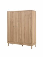 Forrest 3 deurs kast massief eiken