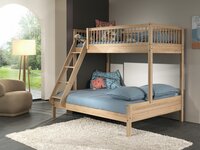 Forrest family stapelbed 90x200-140x200 massief eiken