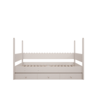 deelbaar tot enkel bed met lade