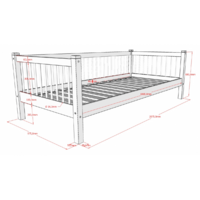 maten forrest bed beuken