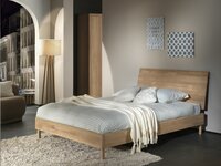 Forrest 2-persoons bed 160x200 massief eiken