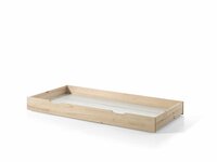 optie eiken slaap/opberglade 90x190