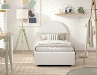 gestoffeerd opbergbed