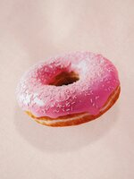roze donuts overtrek
