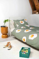 Snurk dekbedovertrek Eggs 1 persoons 140x200/220