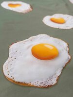 Snurk dekbedovertrek Eggs 2 persoons 200x200/220