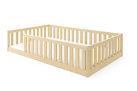 hekje kan alleen zoals op de foto en is niet afneembaar