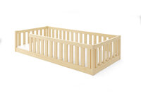 hekje kan alleen zoals op de foto en is niet afneembaar