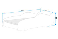 maten racer auto bed