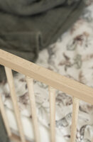 3 uitneembare spijlen beuken