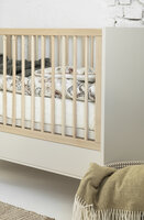 Petite ledikant / cotbed 70x140 champagne