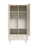 met roede en planken