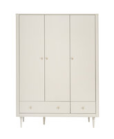 Petite 3 deurs kast champagne