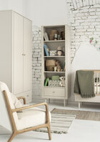 Petite boekenkast champagne