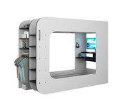 Trasman Cube gaming bed 90x200 cascina - antra