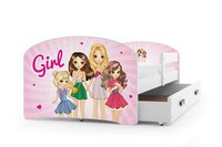 incl uitvalbescherming, bodem en lade op wielen