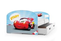 incl uitval bodem en lade en matras 80x160