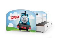 incl uitvalbescherming, bodem, lade en matrasje