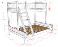 maten forrest family bed