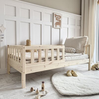 Basic David Montessori bed hoog 80x160 pure wood