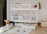 met 2 opberglade voorbeeld in wit