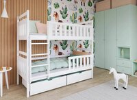 Martano stapelbed massief grenen 80x180