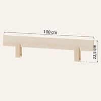 Eco Comfort huisbed 70x160 grenen naturel