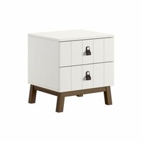 Sezane nachtkastje clay walnoot