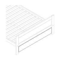 voor tussen poten 140 bed