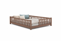 Lazzaro inloop bed 120x200 melk choco