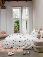 Snurk dekbedovertrek Butterfly garden 1 persoons 140x200/220