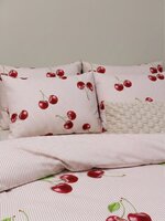 dekbedovertrek met kersen