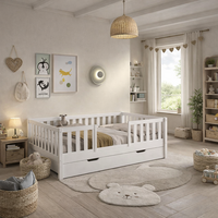 met bedlade en uitneembare uitval