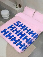 Snurk dekbedovertrek Quiet Please 2 persoons 240x200/220