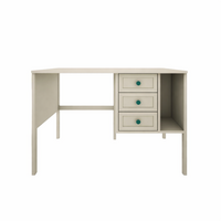 Vintage bureau met laden eucalyptus