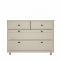 Vintage commode 3 laden eucalyptus