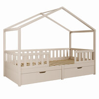 Inclusief bodem 90x190 dakje en optie uitvalbescherming