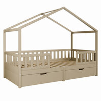 Inclusief bodem 90x190 dakje en optie uitvalbescherming