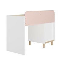 Romy bureau wit roze eiken look