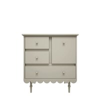 Babushka commode 3 laden 1 deur olive