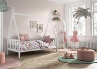 Tipi bedbank 90x200 wit