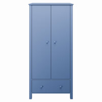 Collect 2 deurs kast blauw