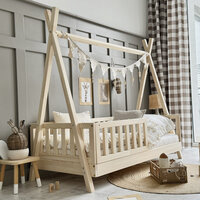Basic Tipi bed 90x190 grenen