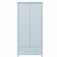 Collect 2 deurs kast licht blauw